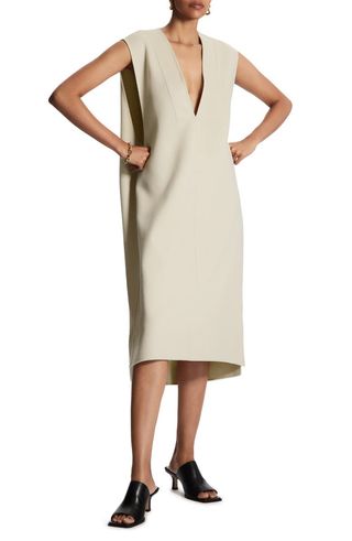 Cos + Oversize Wool Blend Dress