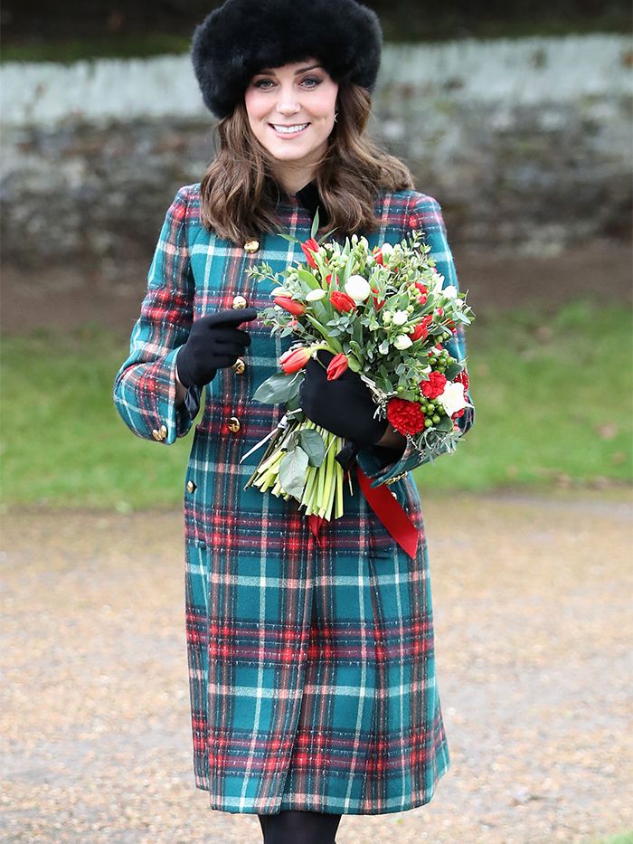 Kate Middleton's Christmas Outfits Are Always Red And Green | Who What Wear