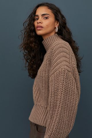 H&M + Chunky-Knit Sweater