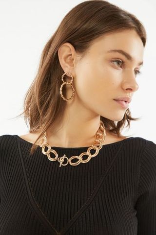 Urban Outfitters + Laurel Statement Chain Necklace