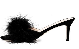 Yodeks + Fur Slides Slipper Heeled Sandals
