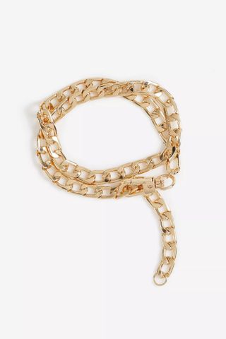 Topshop + Chain Ziplock Wrap Bracelet