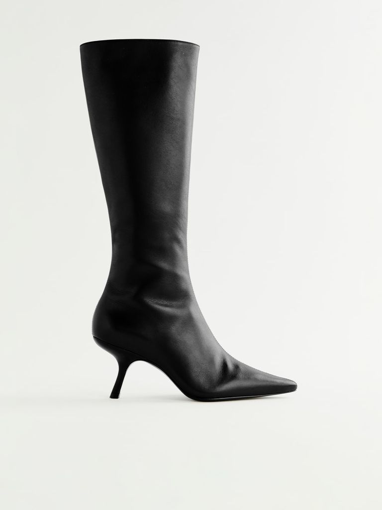 The 34 Best Knee-High Boots With Low Heels | Who What Wear