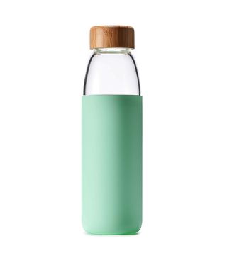 Veegoal + Glass Water Bottle