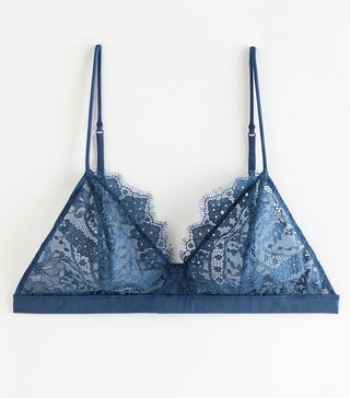& Other Stories + Sheer Lace Triangle Soft Bra
