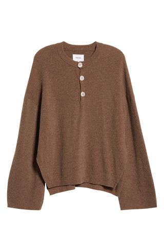 Nanushka + Lione Merino Wool & Cashmere Blend Sweater