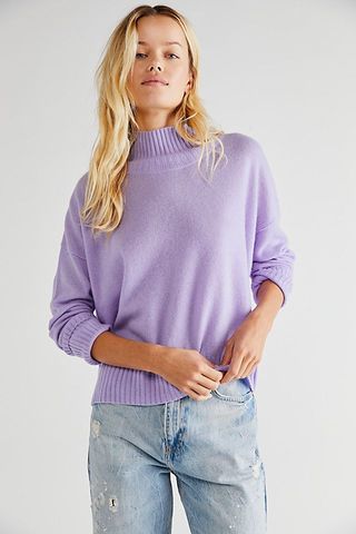 Who What Wear Collection + Poppy Cashmere Turtleneck