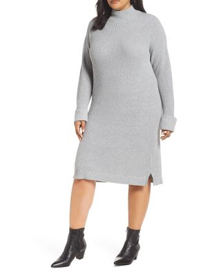 Caslon + Ribbed Sweater Dress