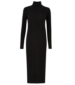 Marks and Spencer Collection + Pure Cashmere Ribbed Knitted Dress