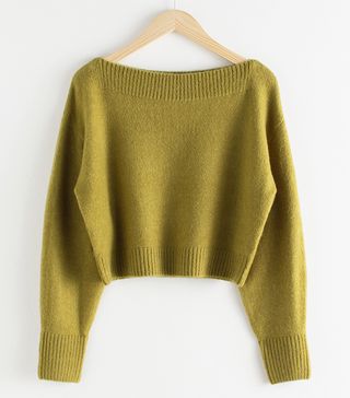 & Other Stories + Boatneck Knit Sweater