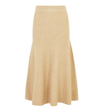 Marks and Spencer Collection + Knitted Fit and Flare Skirt