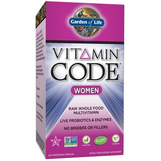 Garden of Life + Vitamin Code Raw Whole Food Women's Multivitamin