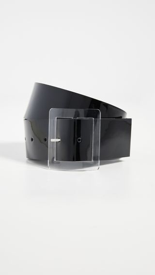 Tibi + Patent Leather Belt
