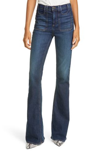 Veronica Beard + Beverly Skinny Flare Jeans