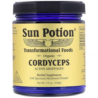 Sun Potion + Cordyceps Mushroom Powder