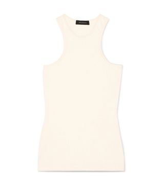 Goldsign + Ribbed Stretch-Jersey Tank