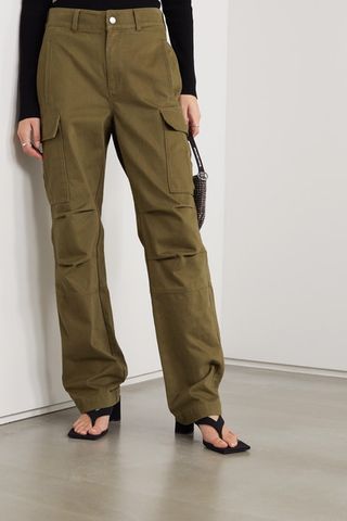 T by Alexander Wang + Cotton-Twill Cargo Pants