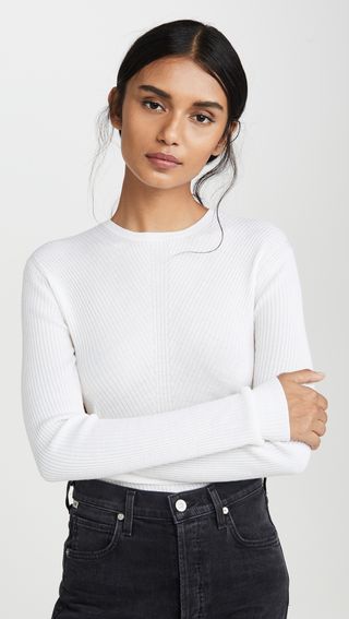 Theory + Ribbed Wool Sweater