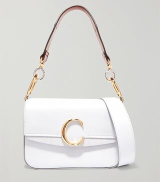 Chloé + Tess Small Leather Shoulder Bag