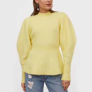 H&M + Peplum Sweater