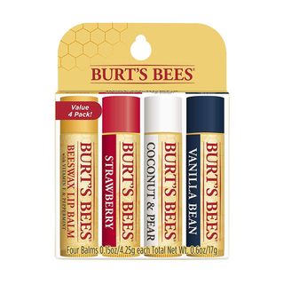 Burt's Bees + 100% Natural Moisturizing Lip Balm Multipack
