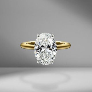 Material Good + Oval Cut Solitaire Engagement Ring