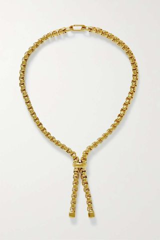 Laura Lombardi + Martina Recycled Gold-Plated Necklace