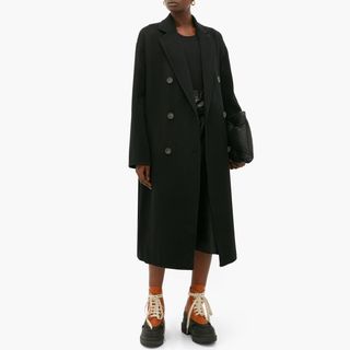 Acne Studios + Odethe Double-Breasted Wool Coat