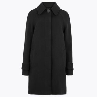 Marks & Spencer + Wool-Blend Overcoat