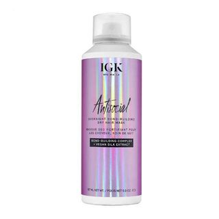 IGK + Antisocial Overnight Bond-Building Dry Hair Mask