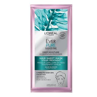 L'Oréal Paris + EverPure Deep Moisture Hair Sheet Mask