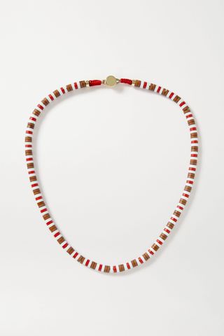 Roxanne Assoulin + U-Tube Wood Necklace