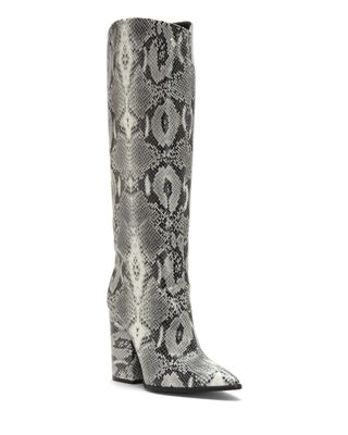 Vince Camuto + Elissan Snake-Print Boot