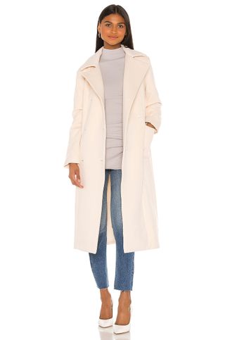 Song of Style + Louisa Coat in Ivory