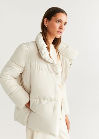 Mango + Globes Quilted Anorak