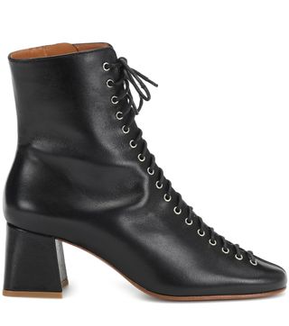 By Far + Becca Leather Ankle Boots