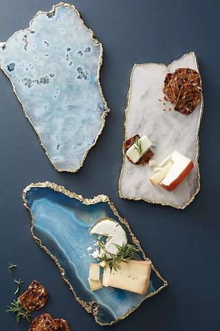 Anthroliving + Gilded Agate Cheese Board