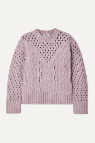 Sea + Cora Cable-Knit Sweater