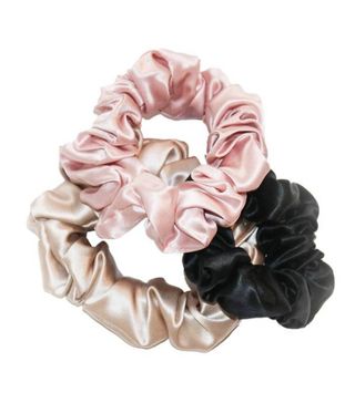 Slip + Pure Silk Hair Scrunchie, Pack Of 3 Large