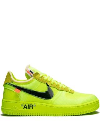 Nike x Off-White + Nike Air Force 1 Low Sneakers