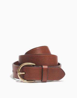 Madewell + Medium Perfect Leather Belt