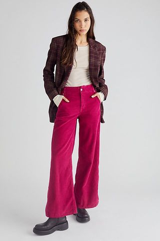 We the Free + Harlow Wide-Leg Cord Jeans