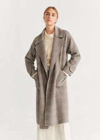 Mango + Lapels Wool Coat