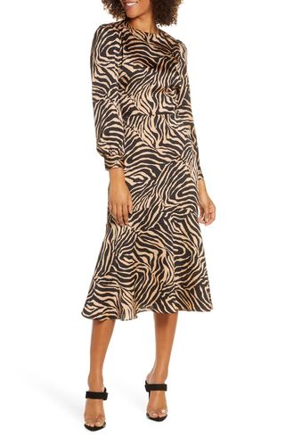 Chelsea28 + Zebra Print Dress
