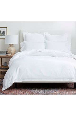 Boll & Branch + Signature Soft 300 Thread Count Duvet Cover and Shams