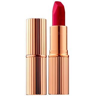 Charlotte Tilbury + Hot Lips Lipstick in Electric Poppy
