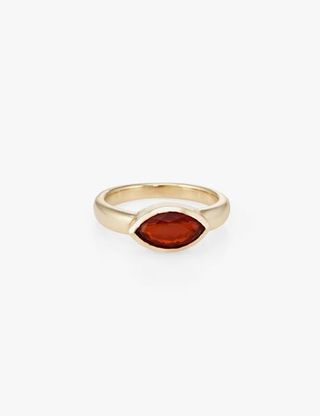 Kathryn Bentley + Fire Opal Marquise Ring
