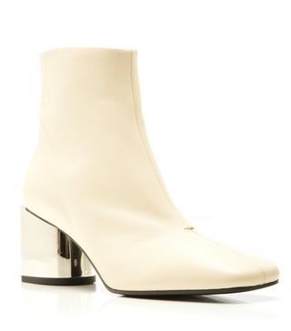 Proenza Schouler + Metallic Leather Ankle Boots