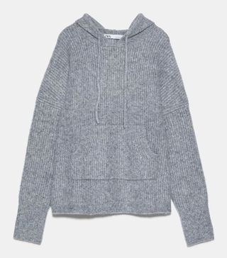 Zara + Knit Hoodie