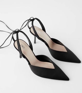 Zara + V Vamp High Heel Shoes